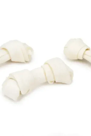Beeztees Kauwknoop Wit 7 cm 12 Stuks Express Levering